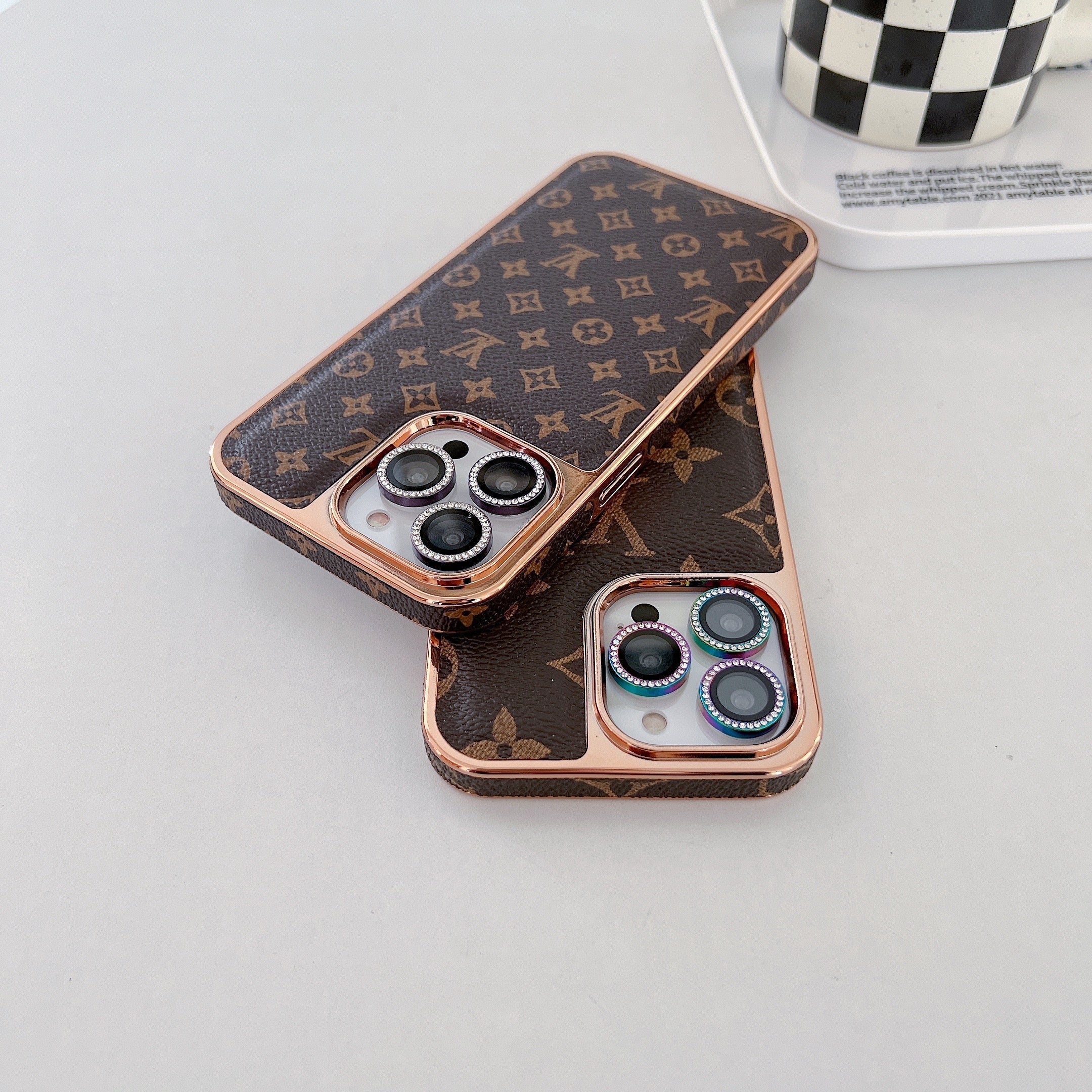 Luxury CLASSIC PRINTED PHONE CASE FOR iPHONE