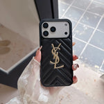 Luxury Leather Phone Case for iPhone 13-17