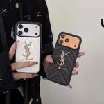 Luxury Leather Phone Case for iPhone 13-18 Pro & Pro Max