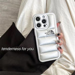 Luxury Fashion Leather The North Face Phone Case For iPhone theroxymob