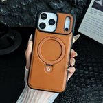 Luxurious Invisible Stand iPhone Case