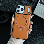 Luxurious Invisible Stand iPhone Case 12-18 Pro & Pro Max