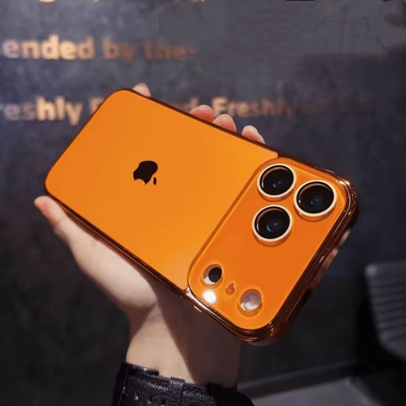 GLASS CAMERA LENS SHELL CASE FOR IPHONE 17 / 16 / 15 / 14