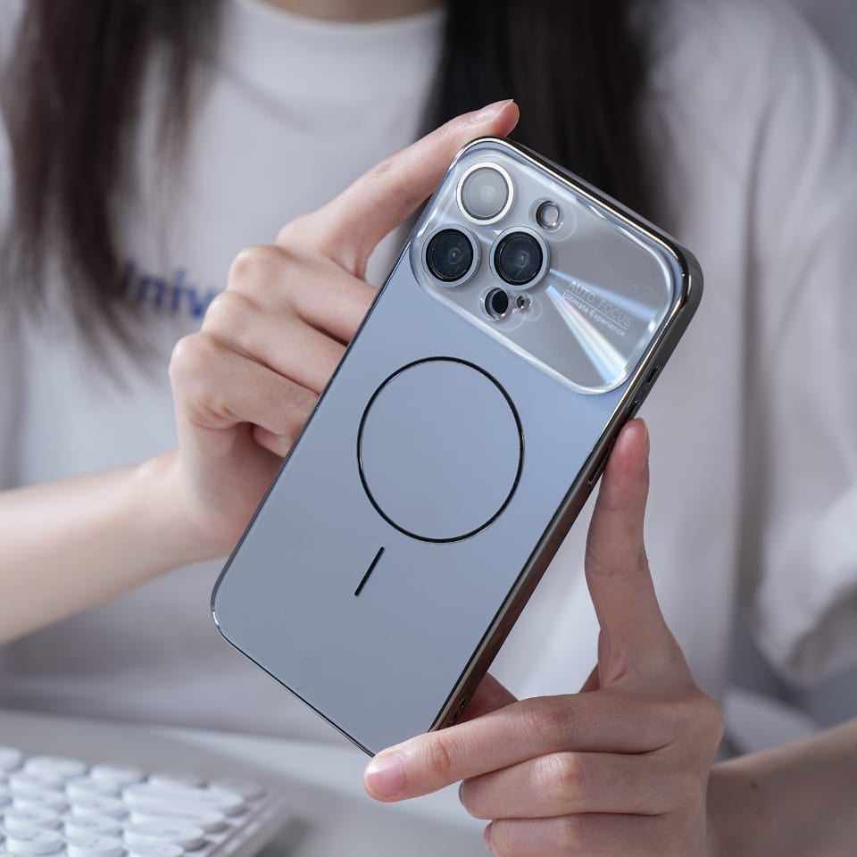 Glass Camera Lens Shell Case For iPhone