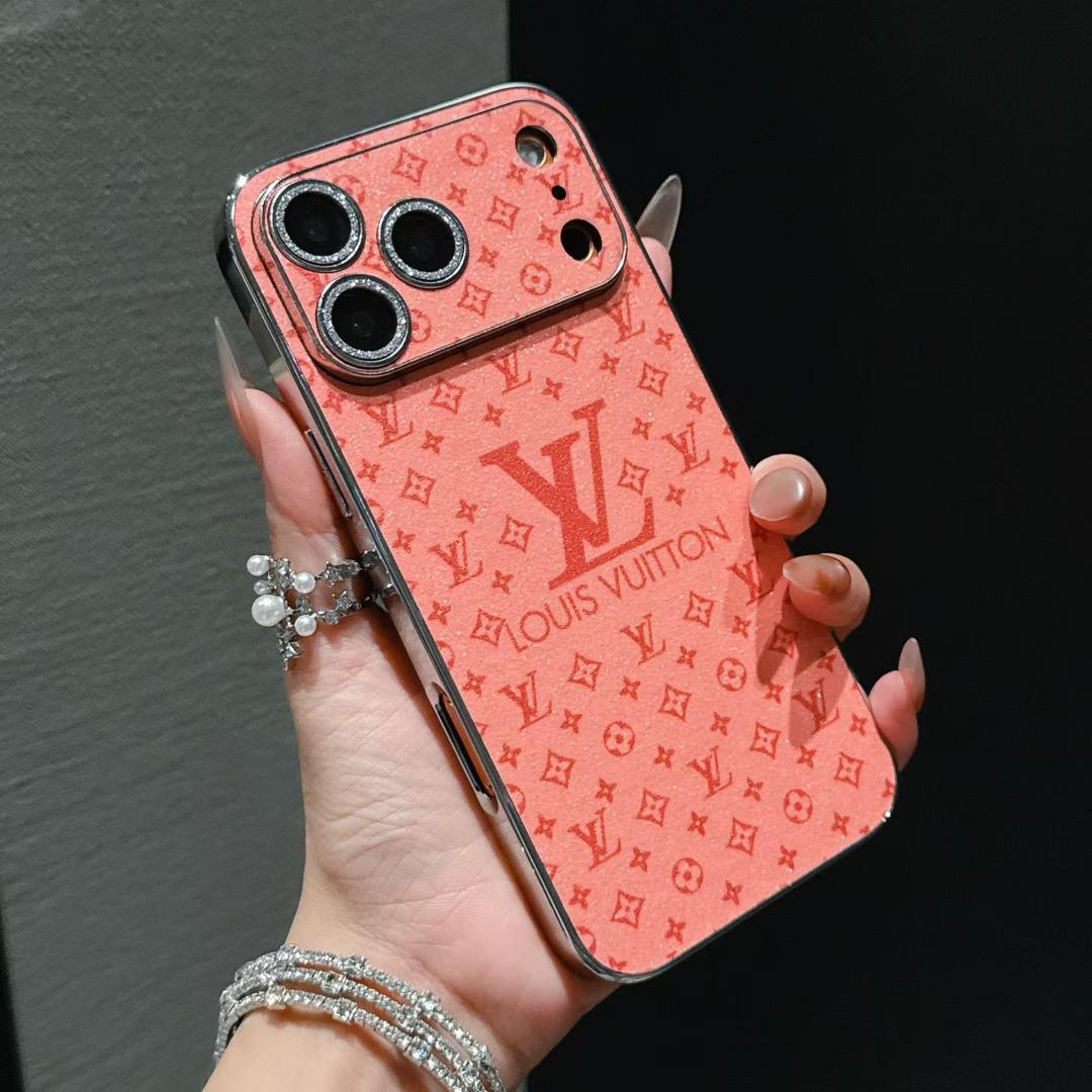 Lv Shiny Phone Case for iPhone 17/ 16/ 15/ 14