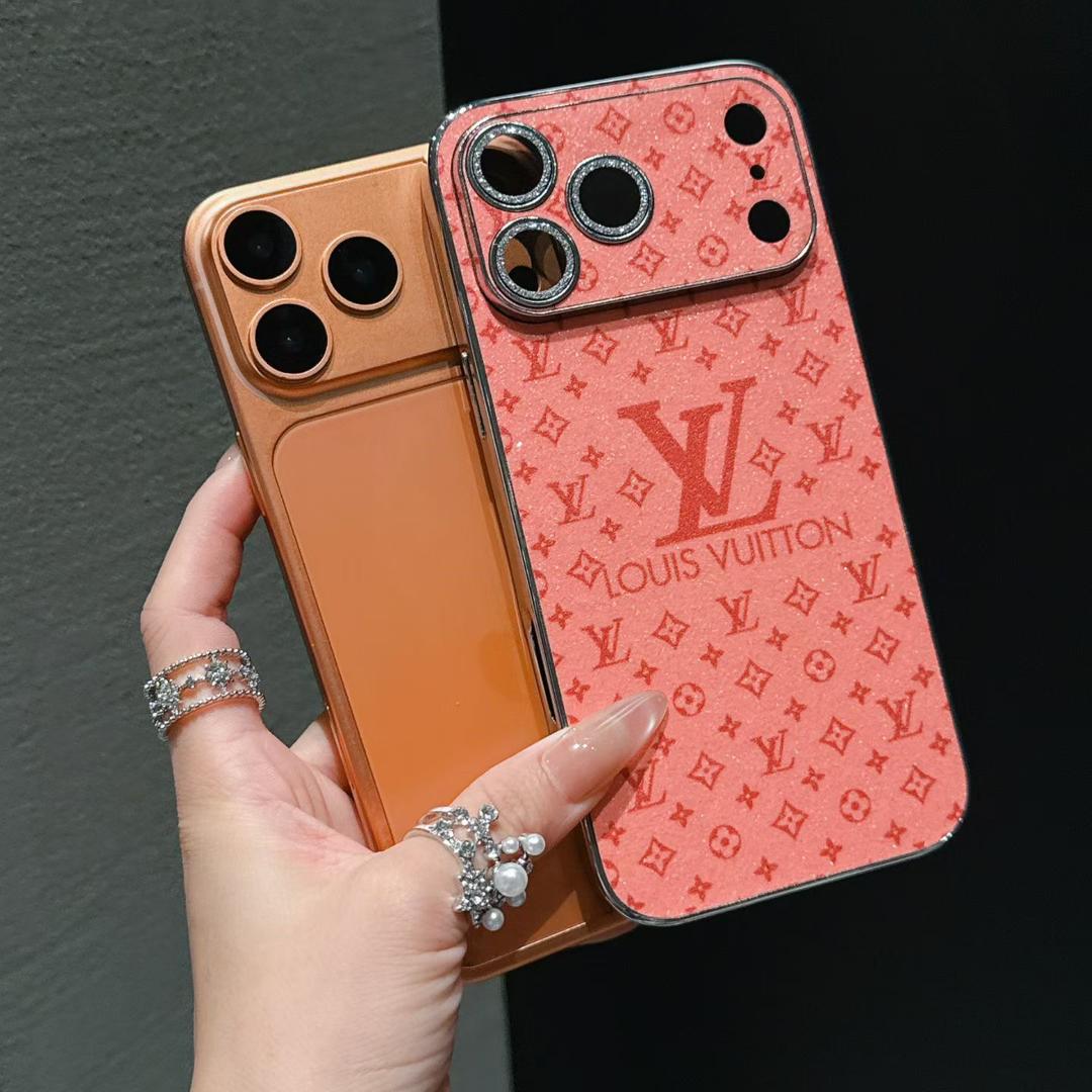 Lv Shiny Phone Case for iPhone 17/ 16/ 15/ 14