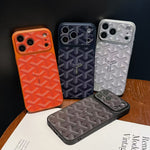 Luxury Vintage Leather Case For iPhone 13-17