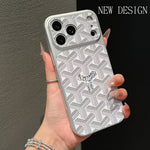 Luxury Vintage Leather Case For iPhone 13-17