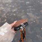 Premium iPhone LE Case with Black Shoulder Strap For Iphone 13-18