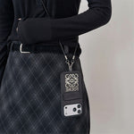 Premium iPhone LE Case with Black Shoulder Strap For Iphone 13-18