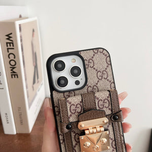 Luxury CARD BAG CHAIN CLASSIC IPHONE CASE