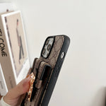 Luxury CARD BAG CHAIN CLASSIC IPHONE CASE