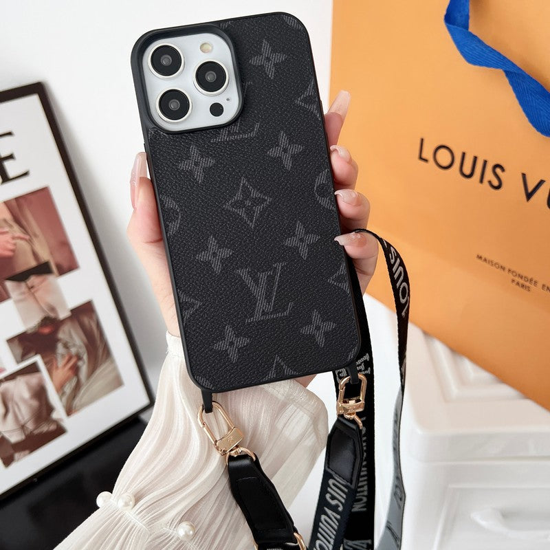 LOUIS VUITTON CROSSBODY IPHONE CASE