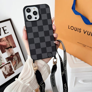 LOUIS VUITTON CROSSBODY IPHONE CASE