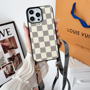 LOUIS VUITTON CROSSBODY IPHONE CASE