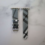 Luxury Watch Band Apple Watches Blue Leather