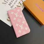 LV MONOGRAM LEATHER CARD COVER GALAXY CASE FOR SAMSUNG