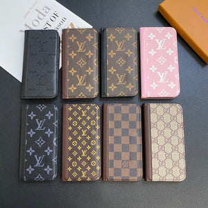 LV MONOGRAM LEATHER CARD COVER GALAXY CASE FOR SAMSUNG