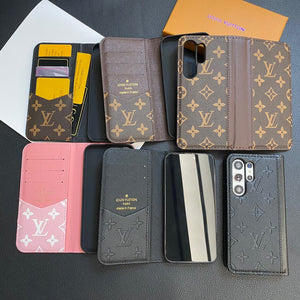 LV MONOGRAM LEATHER CARD COVER GALAXY CASE FOR SAMSUNG