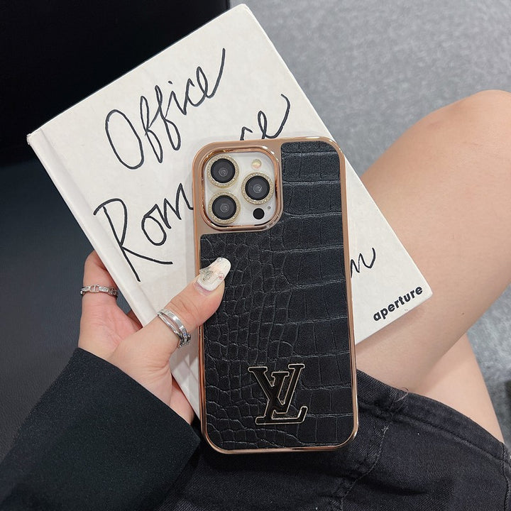 Premium Louis Vuitton Crocodile Pattern Color iPhone Case