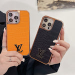 Premium Louis Vuitton Crocodile Pattern Color iPhone Case