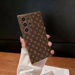 BROWN COLOR LV PHONE CASE FOR SAMSUNG GALAXY