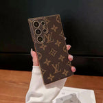 BROWN COLOR LV PHONE CASE FOR SAMSUNG GALAXY