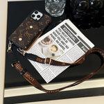 Lou Card Bag Chain Brown iPhone Case Roxy New 2