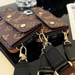 Lou Card Bag Chain Brown iPhone Case Roxy New 2