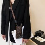 Lou Card Bag Chain Brown iPhone Case Roxy New 2