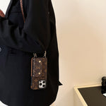 Lou Card Bag Chain Brown iPhone Case Roxy New 2