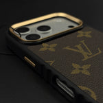 Luxury Fashion Brand Classic Monogram Case 13-18 Pro & Pro Max