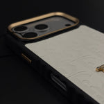 Classic Embossed Jeweled Style Emblem Case - iPhone 13-18 Pro & Pro Max