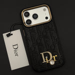 Classic Embossed Jeweled Style Emblem Case - iPhone 13-18 Pro & Pro Max