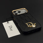 Classic Embossed Jeweled Style Emblem Case - iPhone 13-18 Pro & Pro Max