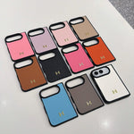 Classic HERMES Monogram Canvas Case for iPhone Duo