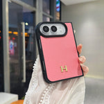 Classic HERMES Monogram Canvas Case for iPhone Duo