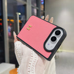 Classic HERMES Monogram Canvas Case for iPhone Duo