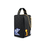 Louis Vuitton x NBA Hero Jacket Leather Cloackroom Dopp Kit Monogram Black