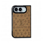 Luxury LV Monogram Canvas Case for iPhone Duo