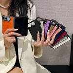 Luxury LV Monogram Canvas Case for iPhone Duo
