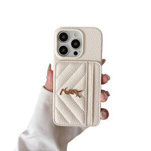 Luxury Bag Leather For iPhone Case