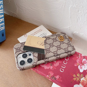 GG CARD BAG CLASSIC IPHONE CASE