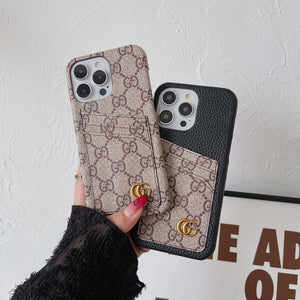 GG CARD BAG CLASSIC IPHONE CASE