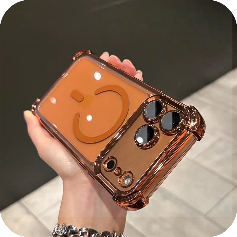 Luxury Plating Ultra Thin Case For iPhone 17 /16 /15 /14