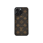 LV Brown Monogram MagSafe Case for iPhone 12-17 Series