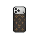 LV Brown Monogram MagSafe Case for iPhone 12-17 Series