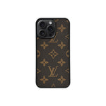 LV Brown Monogram MagSafe Case for iPhone 12-17 Series