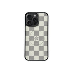 LV White Classic MagSafe Case for iPhone 12-17 Series