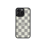 LV White Classic MagSafe Case for iPhone 12-17 Series